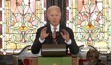 Biden interrompu par des manifestants appelant au cessez-le-feu à Gaza