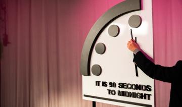 Périls mondiaux: «l’horloge de l’apocalypse» réglée à 90 secondes de minuit