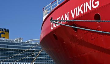Le navire Ocean Viking en route vers un port italien avec 261 migrants à bord