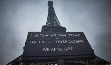 Les touristes privés de tour Eiffel en raison d'une grève reconductible 