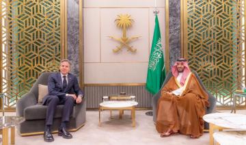 Le prince héritier d’Arabie saoudite et Antony Blinken discutent de la situation à Gaza