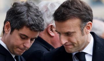 La popularité d'Attal et de Macron en baisse