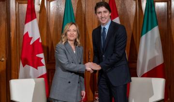 Canada: une soirée avec Trudeau et Meloni annulée pendant une manifestation pro-palestinienne
