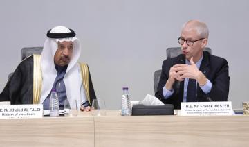 Franck Riester rencontre les ministres saoudiens de l’Industrie et de l'Économie