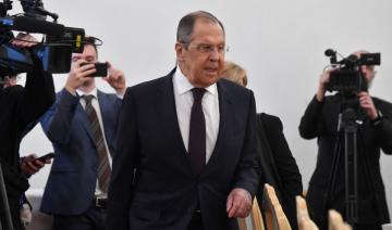 Le chef de la diplomatie russe Sergueï Lavrov est arrivé en Chine