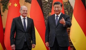 Scholz presse Xi Jinping d'agir pour une «paix juste» en Ukraine
