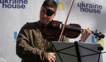 Des lignes de front à Washington, la troupe musicale de l'armée ukrainienne chante l'espoir