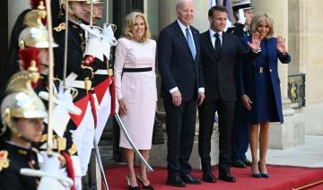 Macron accueille Biden avec faste pour une visite d'Etat