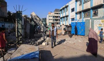 Les frappes israéliennes touchent le bâtiment d'une agence de l'ONU dans la ville de Gaza