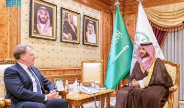 Le ministre saoudien de la Défense reçoit Ludovic Pouille à Riyad