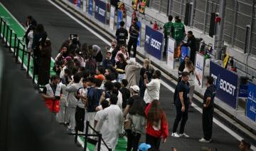 Des étudiantes participent aux événements « Girls on Track » de la FIA lors du championnat de Formule E à Jeddah