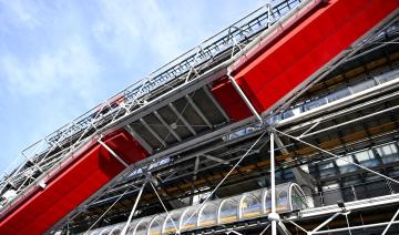 À Paris, dernières visites au Musée d'art moderne du Centre Pompidou