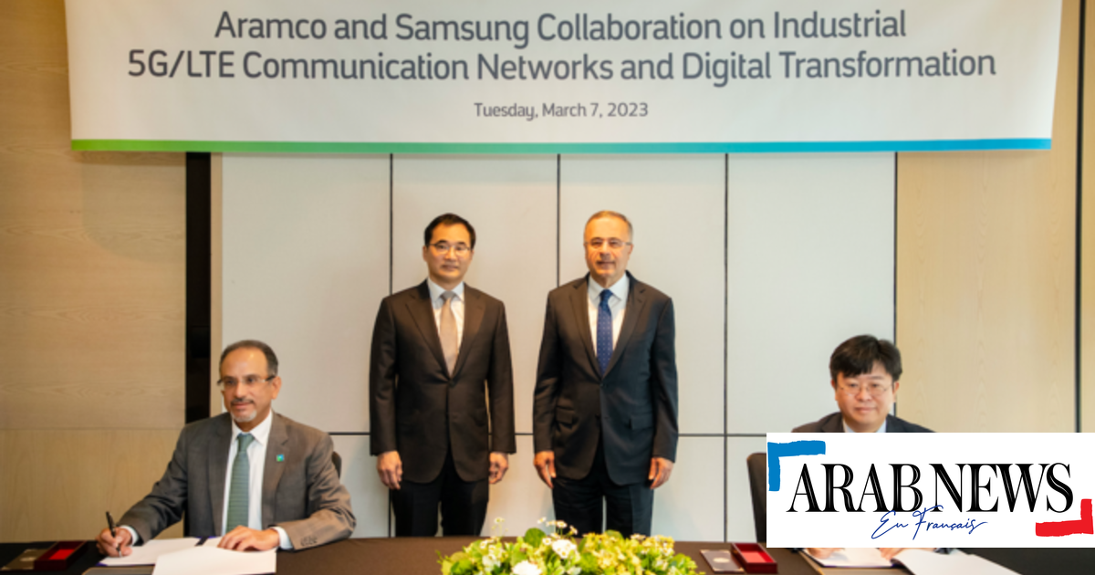 Accord Aramco - Samsung Electronics pour accélérer la transformation