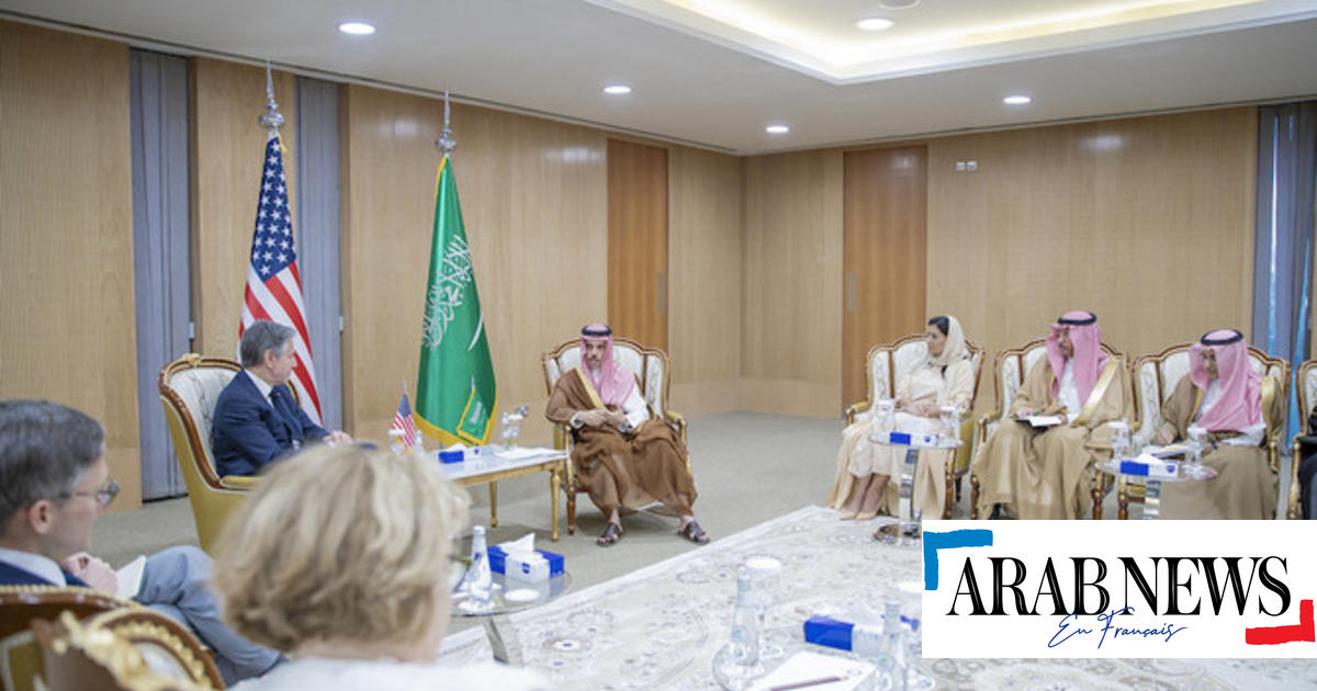 Saudi Foreign Minister and Antony Blinken discuss strategic partnership in Riyadh