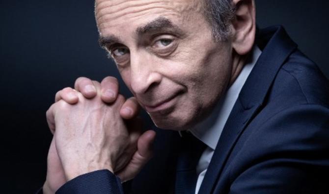 L'idéologue d'extrême droite français Eric Zemmour lors d'une séance photo à Paris le 22 avril 2021. (Joel Saget/AFP)