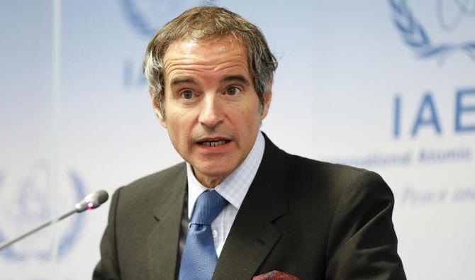 Le directeur général de l'Agence internationale de l'énergie atomique, Rafael Mariano Grossi, de nationalité argentine, à Vienne, le lundi 7 juin 2021 (AP) 