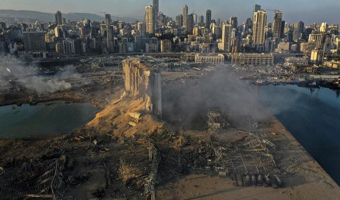 Près de 3 000 tonnes de nitrate d'ammonium se sont enflammées lors de l'explosion catastrophique du 4 août qui a tué 211 personnes (Photo, AP)