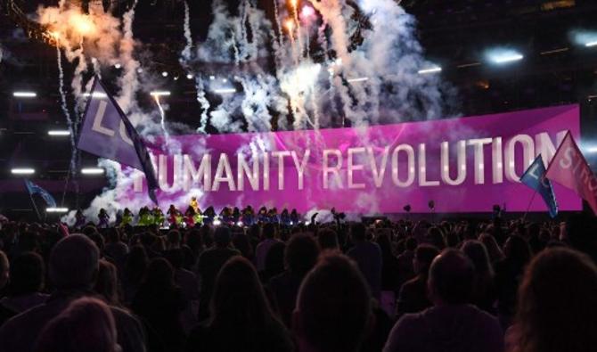 La chanteuse américaine Jennifer Lopez sur scène lors de l'enregistrement du concert de collecte de fonds  «Vax Live»  en Californie, le 2 mai 2021 (Photo, AFP)