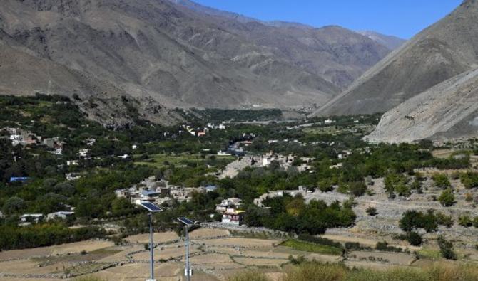 Une vue générale de la vallée de Bazarak dans la province du Panchir le 15 septembre 2021 (Photo, AFP)