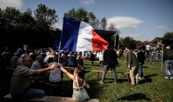 La Fête de la Rose à Frangy-en-Bresse, dans le centre-est de la France le 25 septembre 2021 (Photo, AFP)