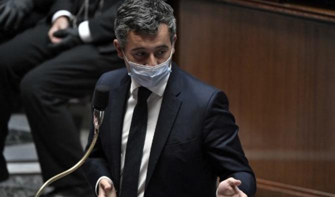 Le ministre français de l'Intérieur Gérald Darmanin assiste à une séance de questions au gouvernement à l'Assemblée nationale française à Paris, le 5 octobre 2021 (Photo, AFP)