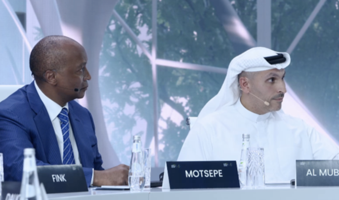 Khaldoon Khalifa al-Mubarak, PDG et directeur général de Mubadala Investment Company.