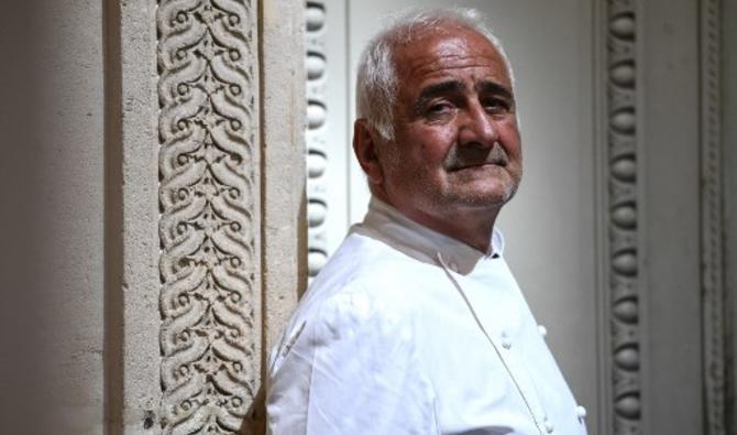 Le chef français Guy Savoy dans son restaurant Guy Savoy à La Monnaie de Paris, le 19 mai 2020. (Photo, AFP)