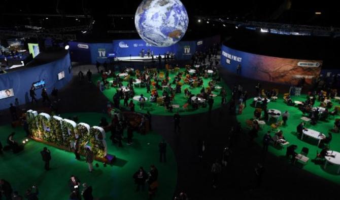 Une vue générale de l'Action Hub lors de la COP26 à Glasgow, le 11 novembre 2021 (Photo, AFP)