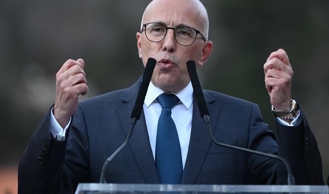 Eric Ciotti, finaliste du congrès LR pour l'investiture à la présidentielle. (Photo, AFP)