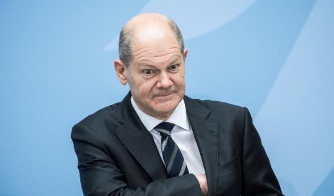 Le chancelier allemand Olaf Scholz, à la Chancellerie de Berlin le 9 décembre 2021. (Photo, AFP)