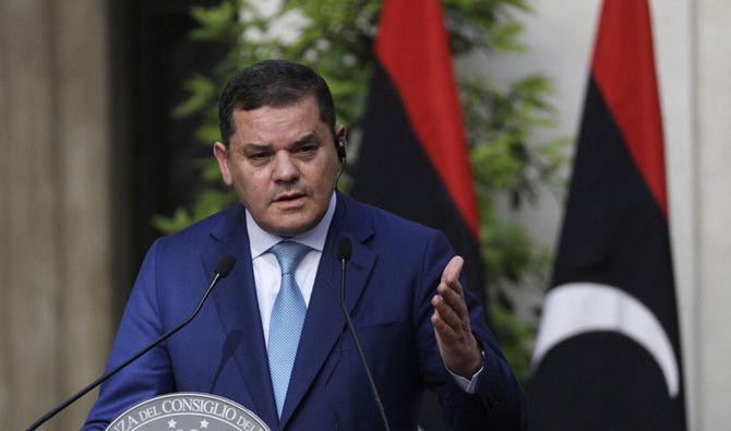 Le Premier ministre libyen par intérim, Abdel Hamid Dbeibah. (Photo, AFP) 