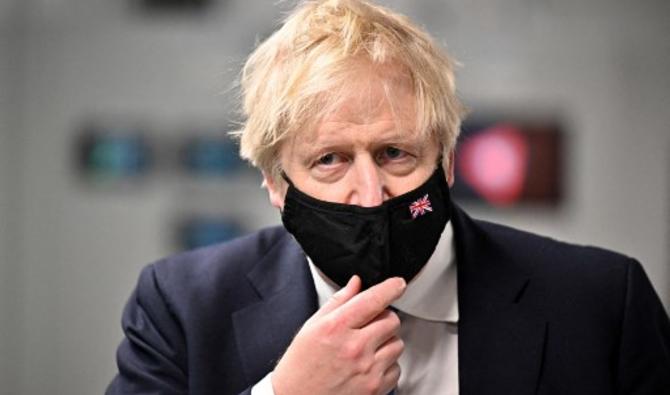 Le Premier ministre britannique Boris Johnson visite l'Advanced Computer Facility (ACF) de la Technopole d'Édimbourg, le 14 février 2022. (Photo, AFP)