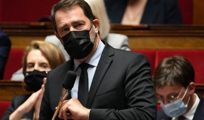 Le président du groupe LREM à l'Assemblée nationale Christophe Castaner, s'exprime lors d'une session à l'Assemblée nationale française à Paris, le 5 janvier 2022. (Photo, AFP)