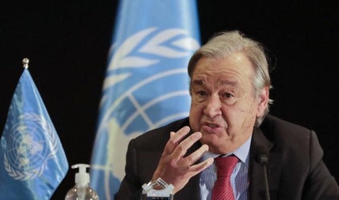 Le secrétaire général de l'ONU, Antonio Guterres. (Photo, AFP)