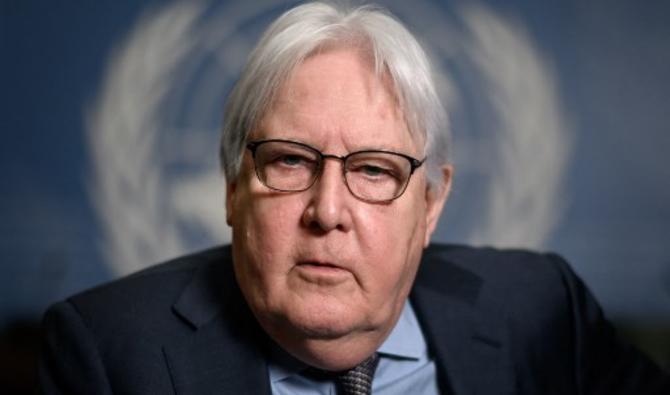 Le secrétaire général adjoint des Nations unies pour les Affaires humanitaires, Martin Griffiths. (Photo, AFP)