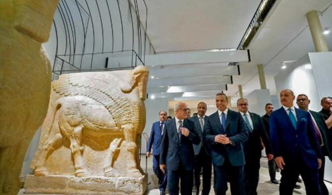 Dimanche, le Premier ministre irakien Moustafa al-Kazimi a «inauguré» le musée après «des travaux de réhabilitation et d'entretien dans ses salles». (Photo, AFP)