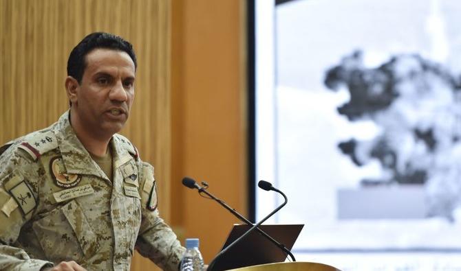 Le porte-parole de la Coalition, le brigadier général Turki al-Malki, a annoncé que 163 prisonniers houthis seraient libérés. (Photo, AFP) 