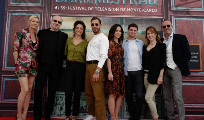 Une photo à l'occasion de l'anniversaire de l'émission «Plus belle la vie», dans le cadre du 59ème Festival de Télévision de Monte-Carlo à Monaco, le 16 juin 2019. (Photo/archives, AFP) 