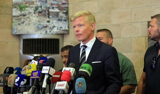 L'émissaire de l'ONU pour le Yémen, Hans Grundberg, a exhorté mardi les Houthis à accepter une réouverture des routes menant à la ville assiégée de Taez. (Photo, AFP)