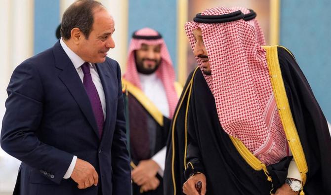 Pendant des décennies, les leaders égyptiens et saoudiens ont collaboré sur des questions internationales de grande envergure, telles que la paix en Palestine et l’appui à la jeunesse. (Photo, AFP)