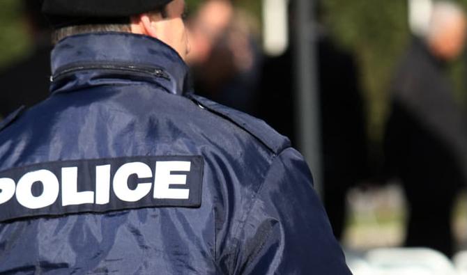 Un policier grec, à Thessalonique, le 1er février 2015. (Photo, AFP)