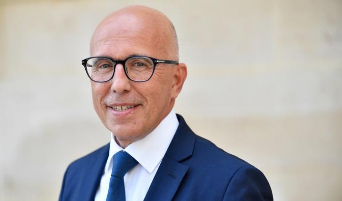 Eric Ciotti, député de la droite française Les Républicains (LR) arrive à l'Assemblée nationale française (Assemblée nationale), à Paris, le 21 juin 2022. (Photo, AFP)