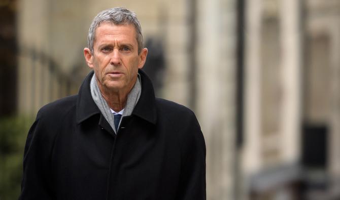 Le magnat franco-israélien Beny Steinmetz revient au palais de justice de Genève lors de son procès pour des allégations de corruption liées à des transactions minières en Guinée, le 11 janvier 2021. (Photo, AFP)