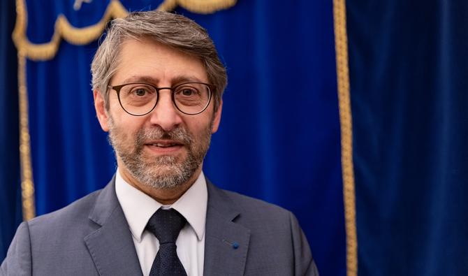 Le Grand Rabbin de France, Haïm Korsia, à Paris, le 6 juin 2021. (Photo, AFP)