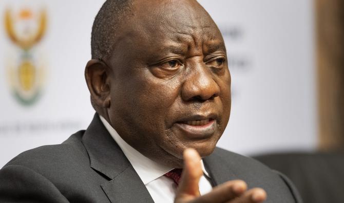 Le président sud-africain Cyril Ramaphosa. (Photo, AFP)