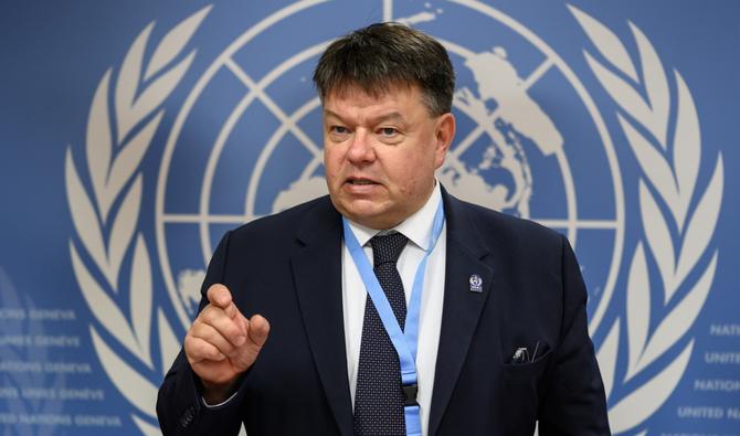 Le chef de l'Organisation météorologique mondiale (OMM) des Nations unies, Petteri Taalas. (Photo, AFP)