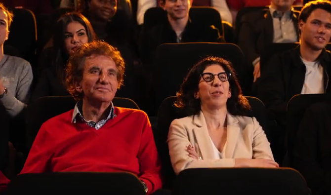 La ministre de la Culture, Rima Abdul Malak et son prédécesseur Jack Lang. (Capture d'écran)