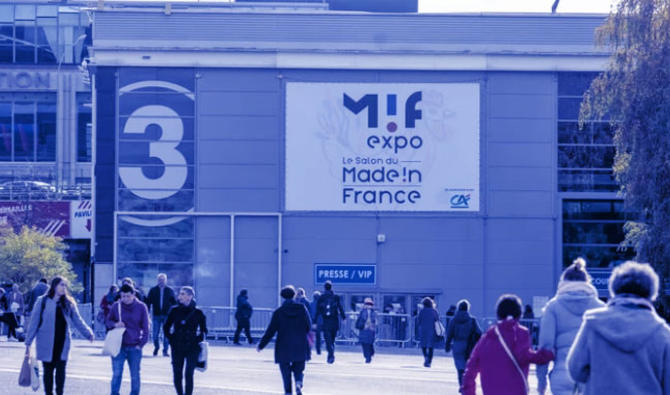 Le salon MIF Expo - Salon du Made in France se tient à Paris, Porte de Versailles, du 10 au 13 novembre 2022. (Photo, Twitter, @MIF_Expo) 