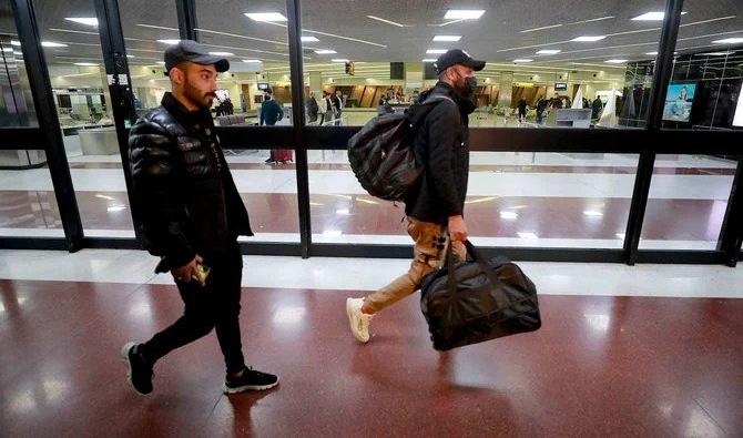 Trois personnes ont été légèrement blessées mardi lors d'un bref incendie dans un terminal de l'aéroport international de Bagdad. (Photo, AFP)