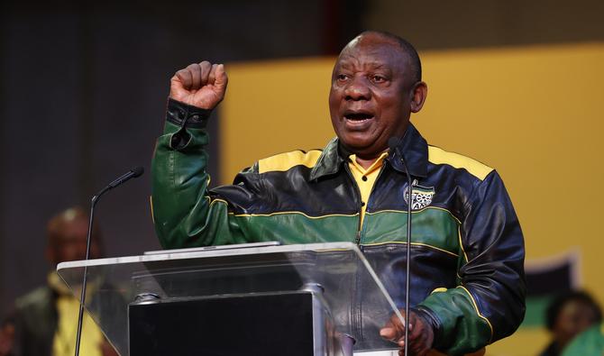 Le président sud-africain Cyril Ramaphosa. (Photo, AFP)